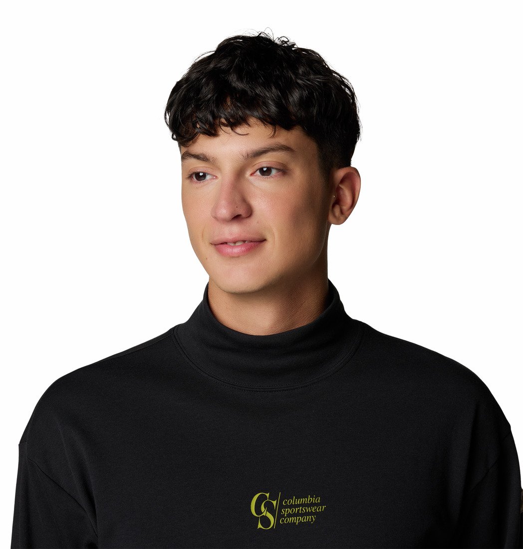 Tričko Columbia Wallowa™ Graphic LS Tee M - černá