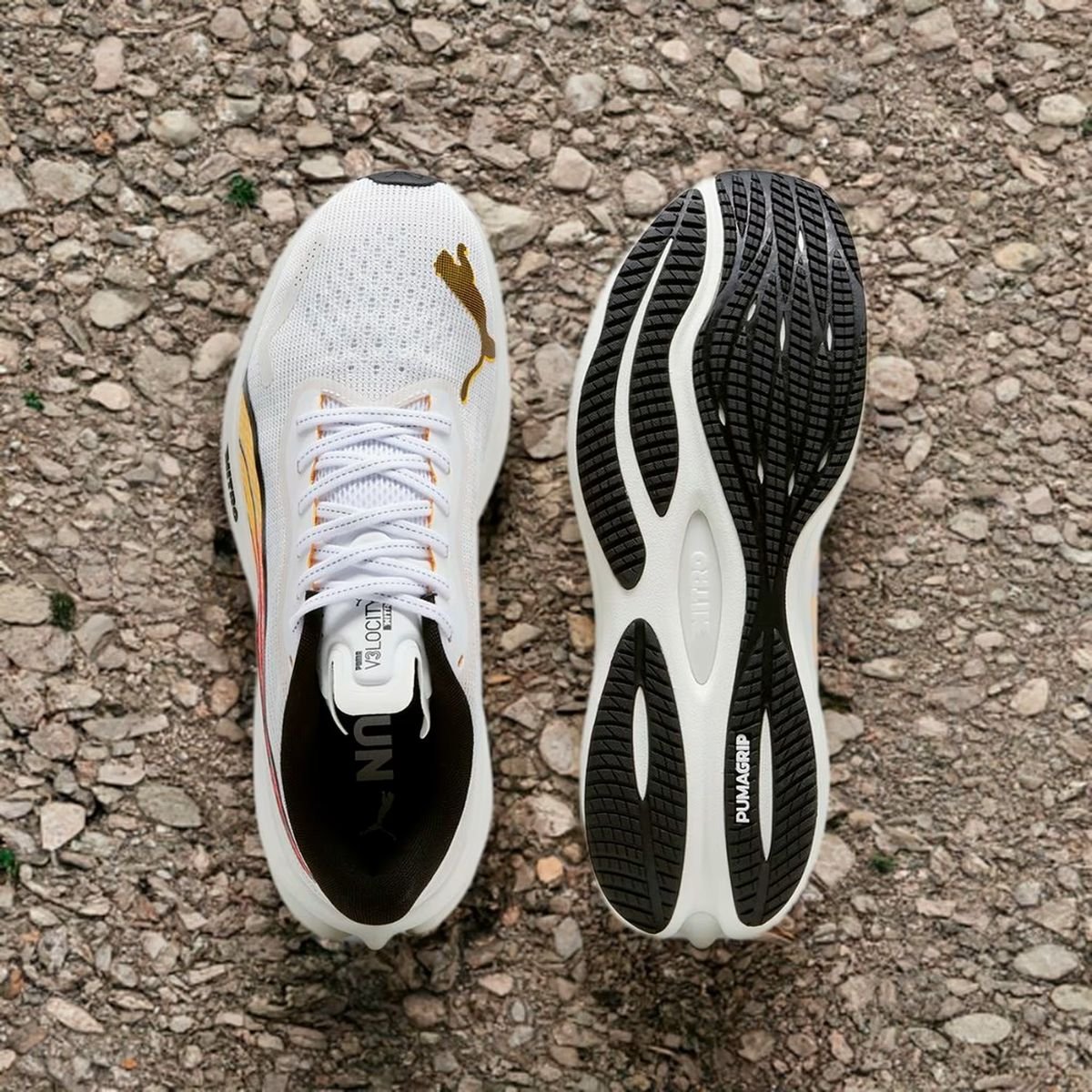 Obuv Puma Velocity Nitro 3 M - bílá