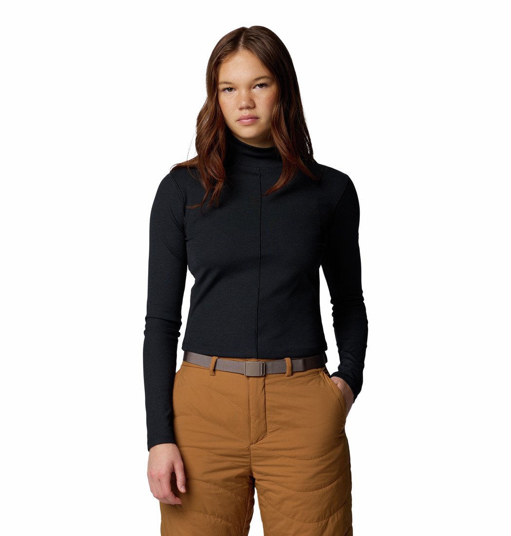 Columbia Wallowa™ Cropped LS Top W - čierna