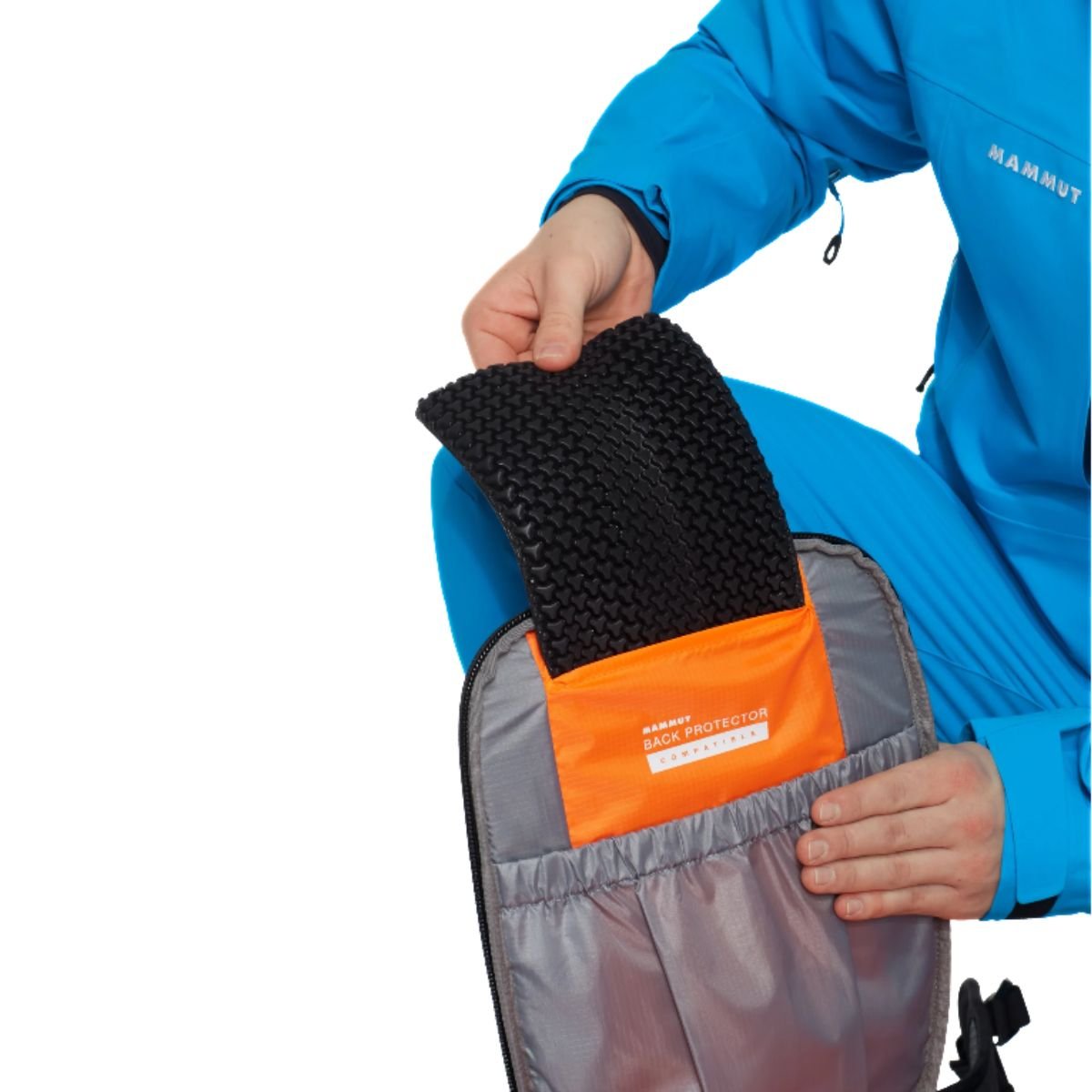 Batoh Mammut Aenergy ST 20-25L - bílá/černá