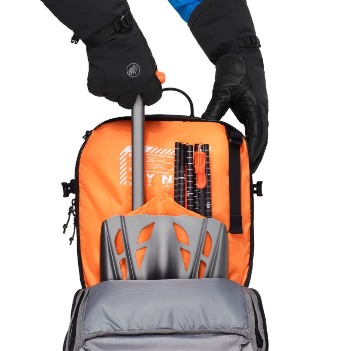 Batoh Mammut Nirvana 22L - červená/černá