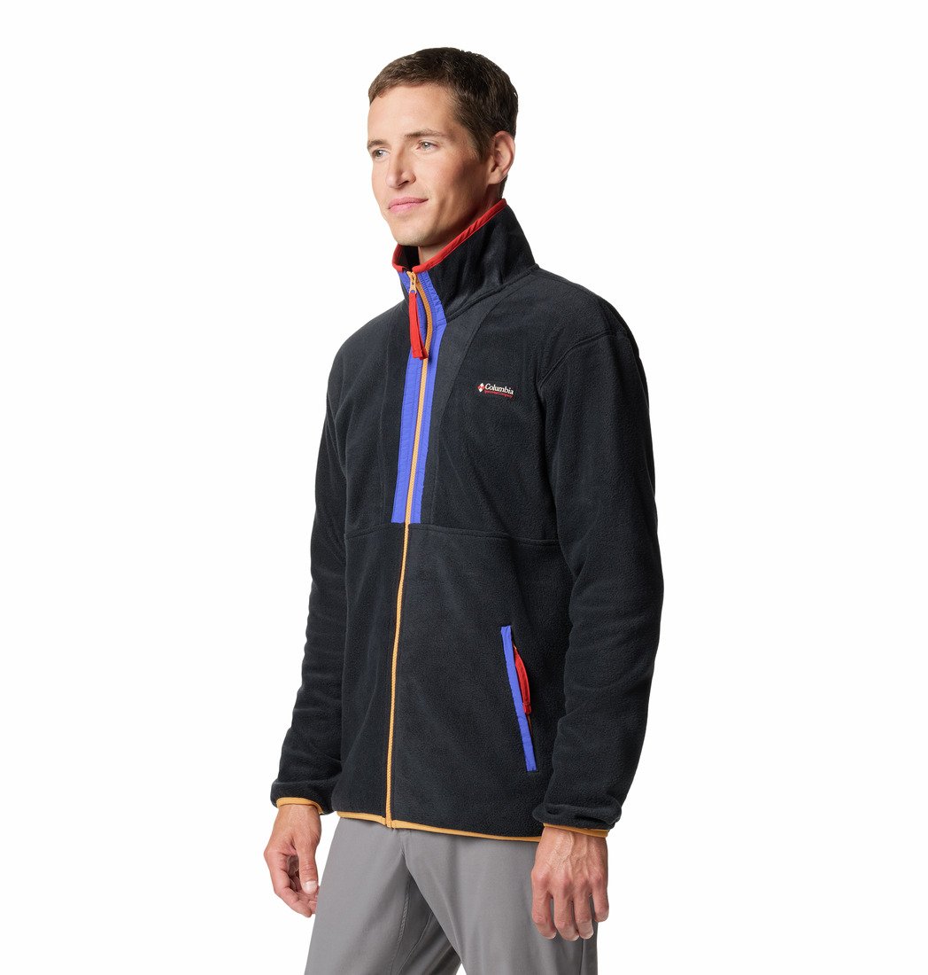 Mikina Columbia Backbowl™ II Full Zip Fleece M - černá