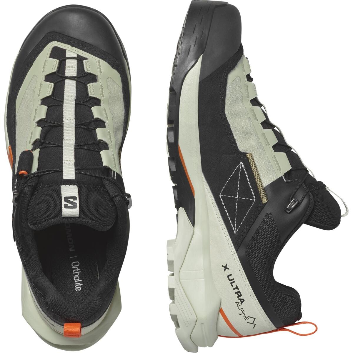 Obuv Salomon X Ultra Alpine GTX W - bílá/černá/oranžová