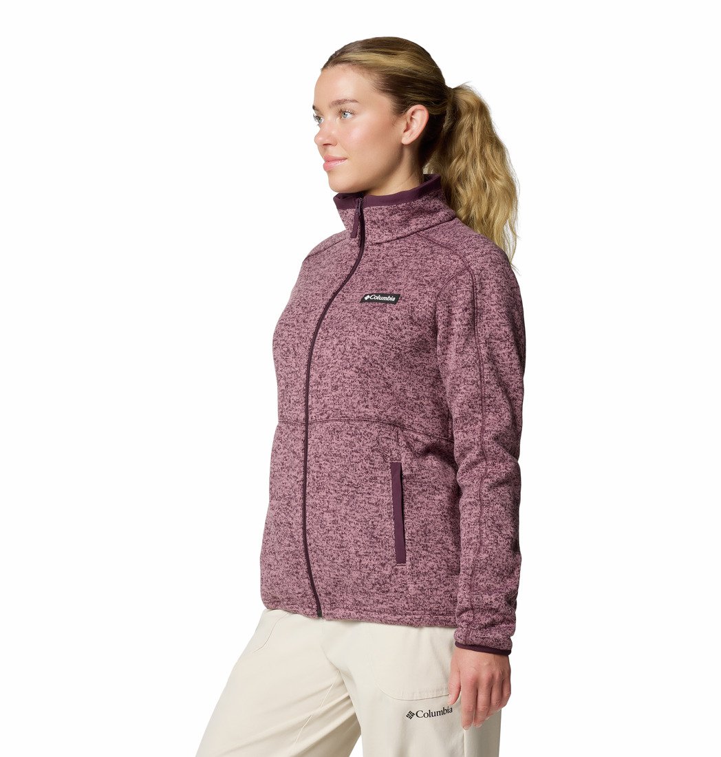 Mikina Columbia Sweater Weather™ Full Zip II W - fialová