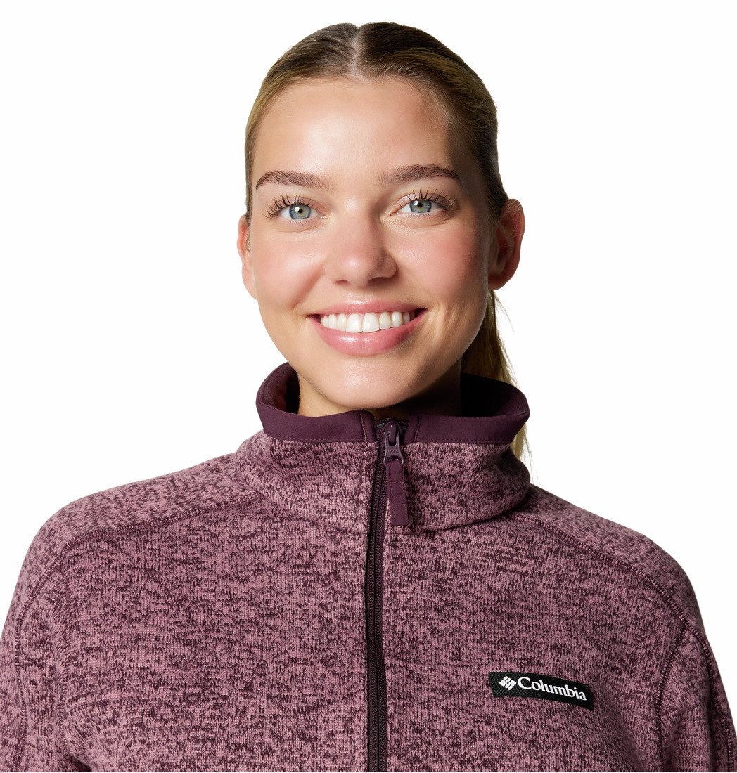 Mikina Columbia Sweater Weather™ Full Zip II W - fialová