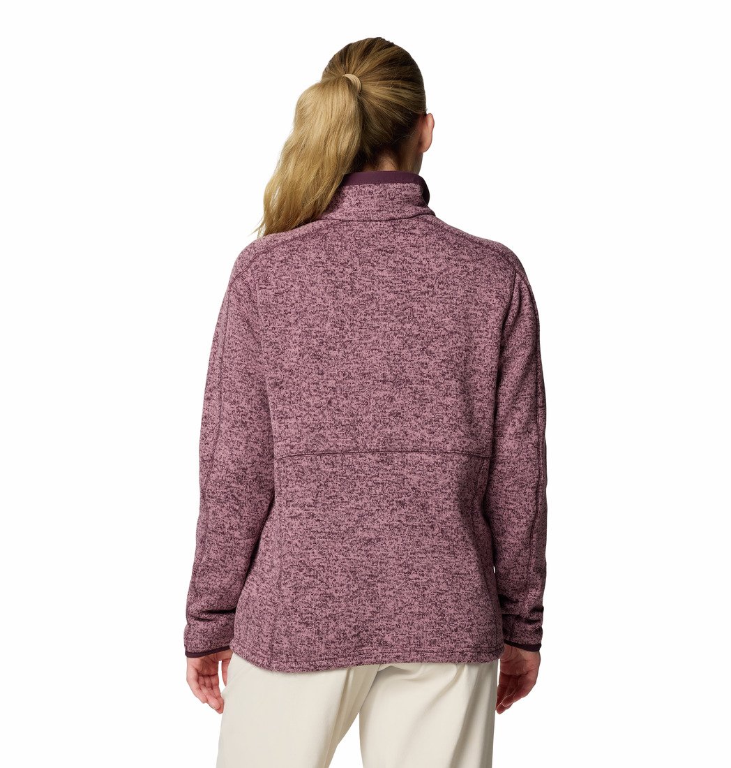 Columbia Sweater Weather™ Full Zip II W - fialová