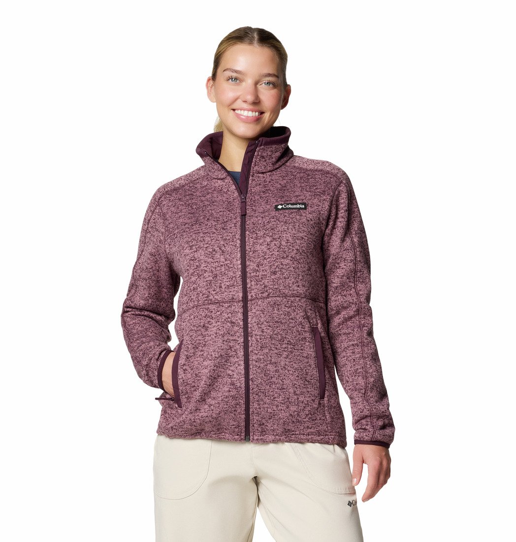 Columbia Sweater Weather™ Full Zip II W - fialová