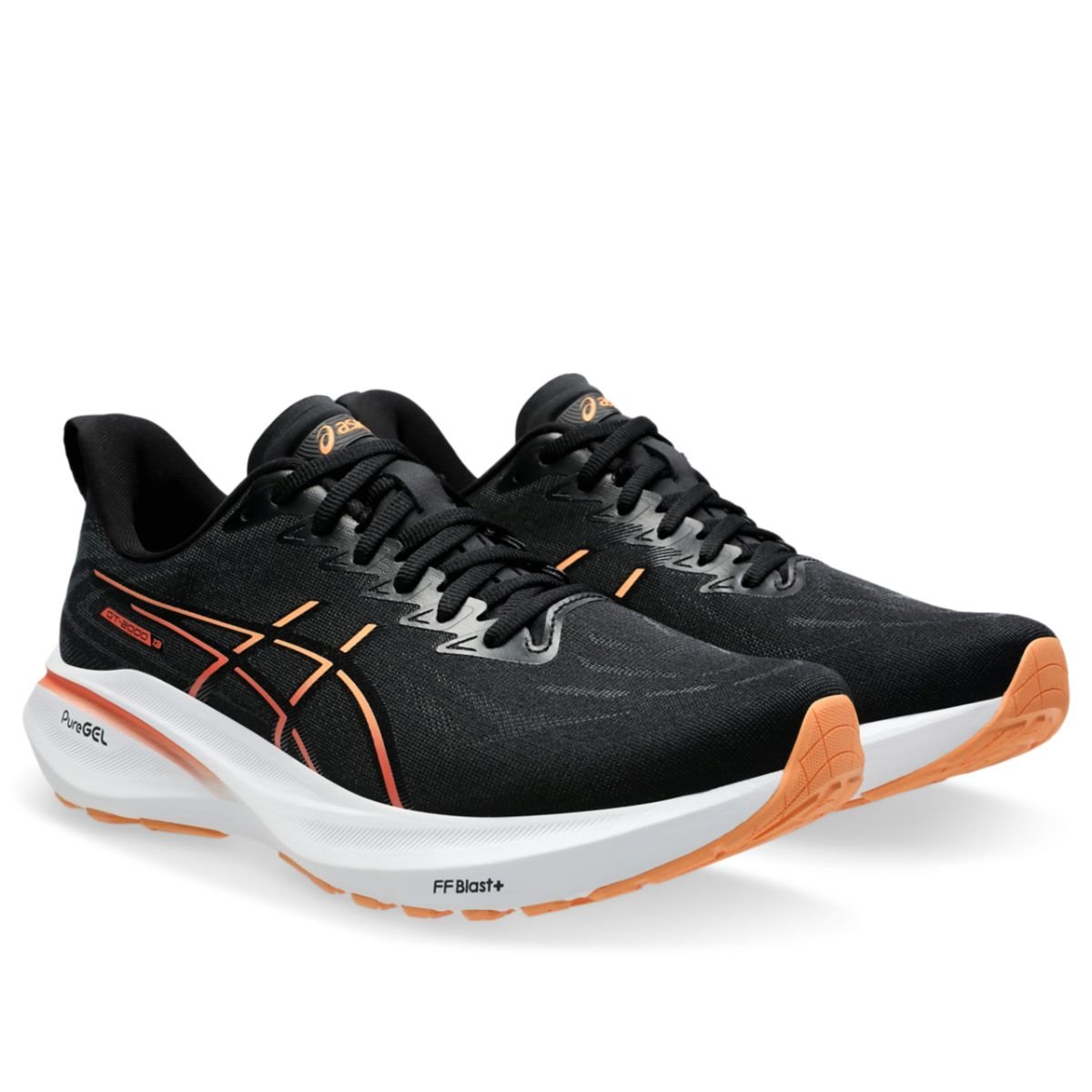 Topánky Asics GT-2000 13 M - black/orange