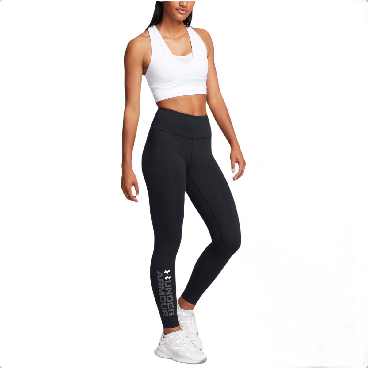 Legíny Under Armour Campus Graphic Legging W - černá