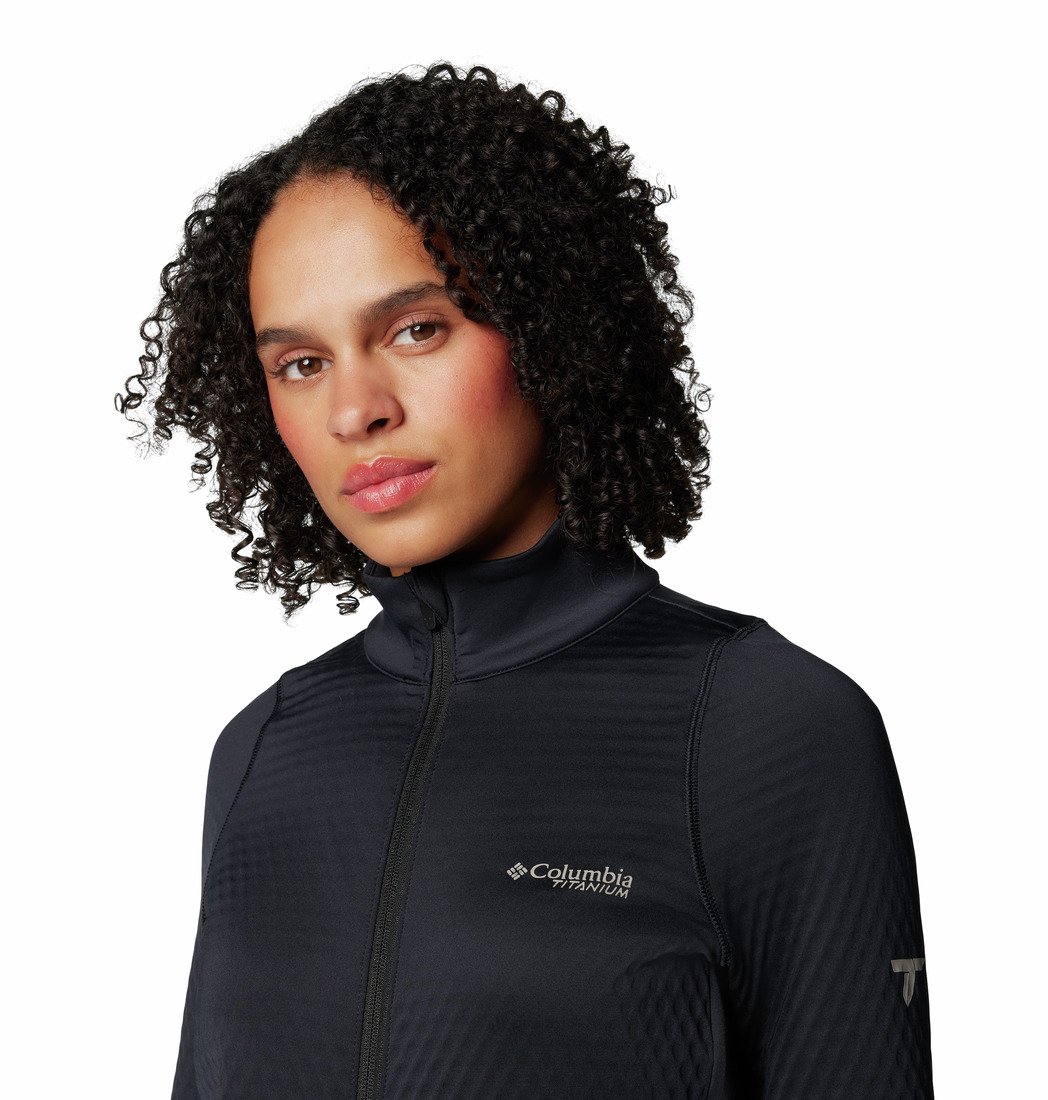 Mikina Columbia Triple Canyon™ Grid Fleece FZ W - černá