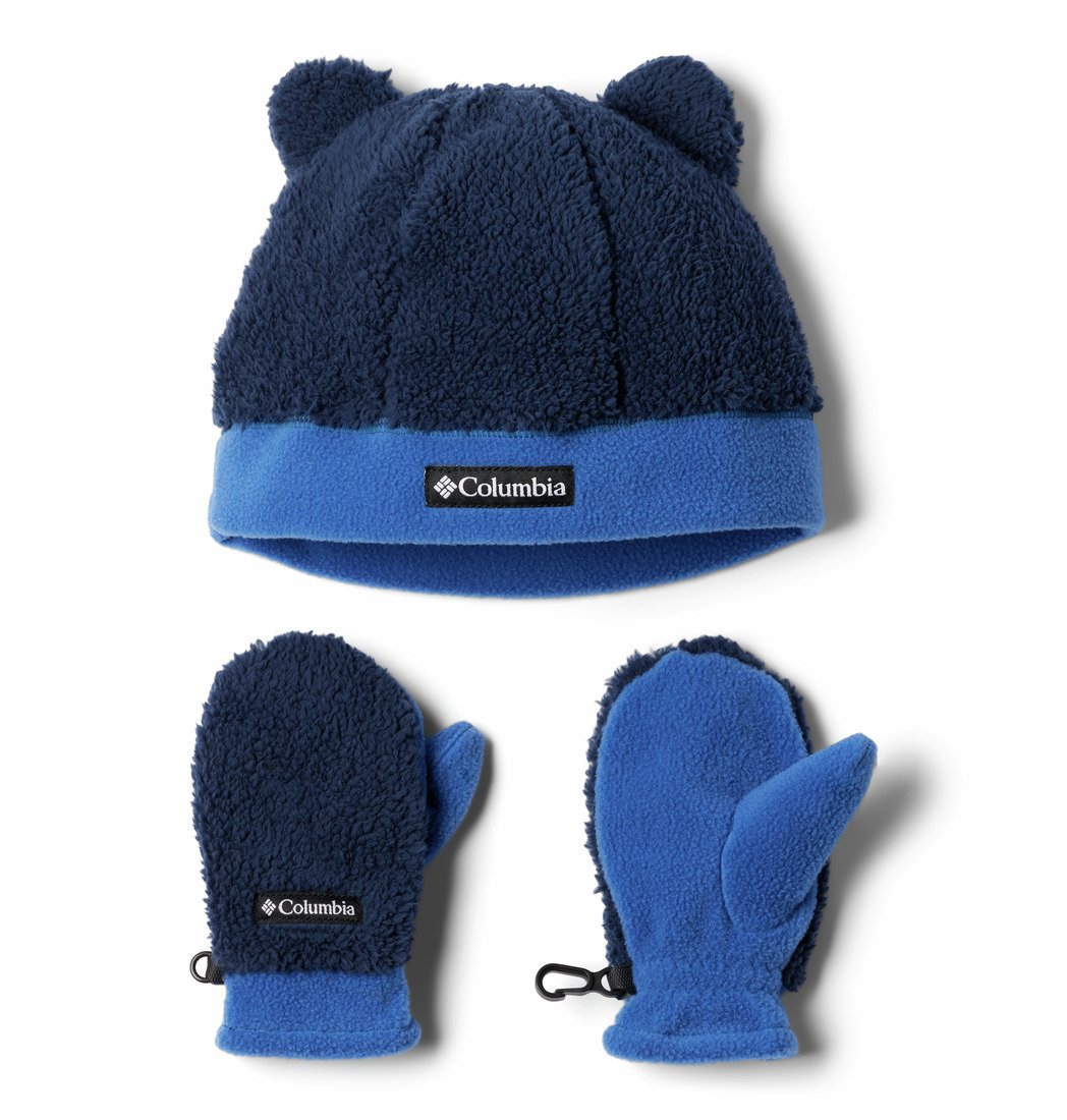 Set čepice + rukavice Columbia Toddler Rugged Ridge™ Beanie and Mitten J - modrá