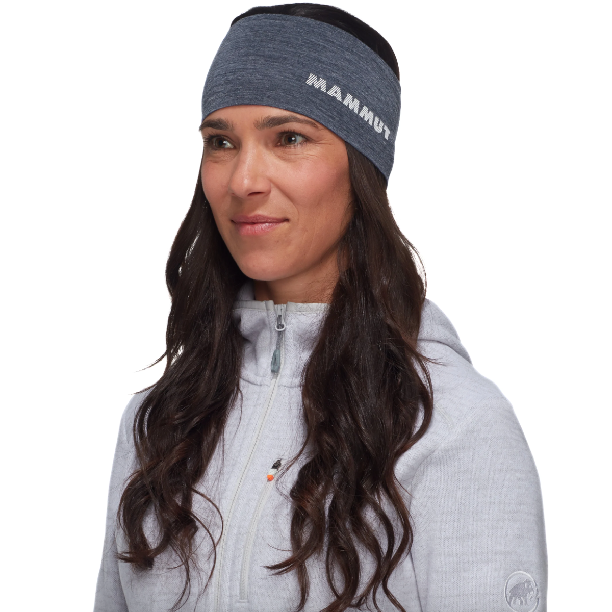 Čelenka Mammut Tree Wool Headband - šedá