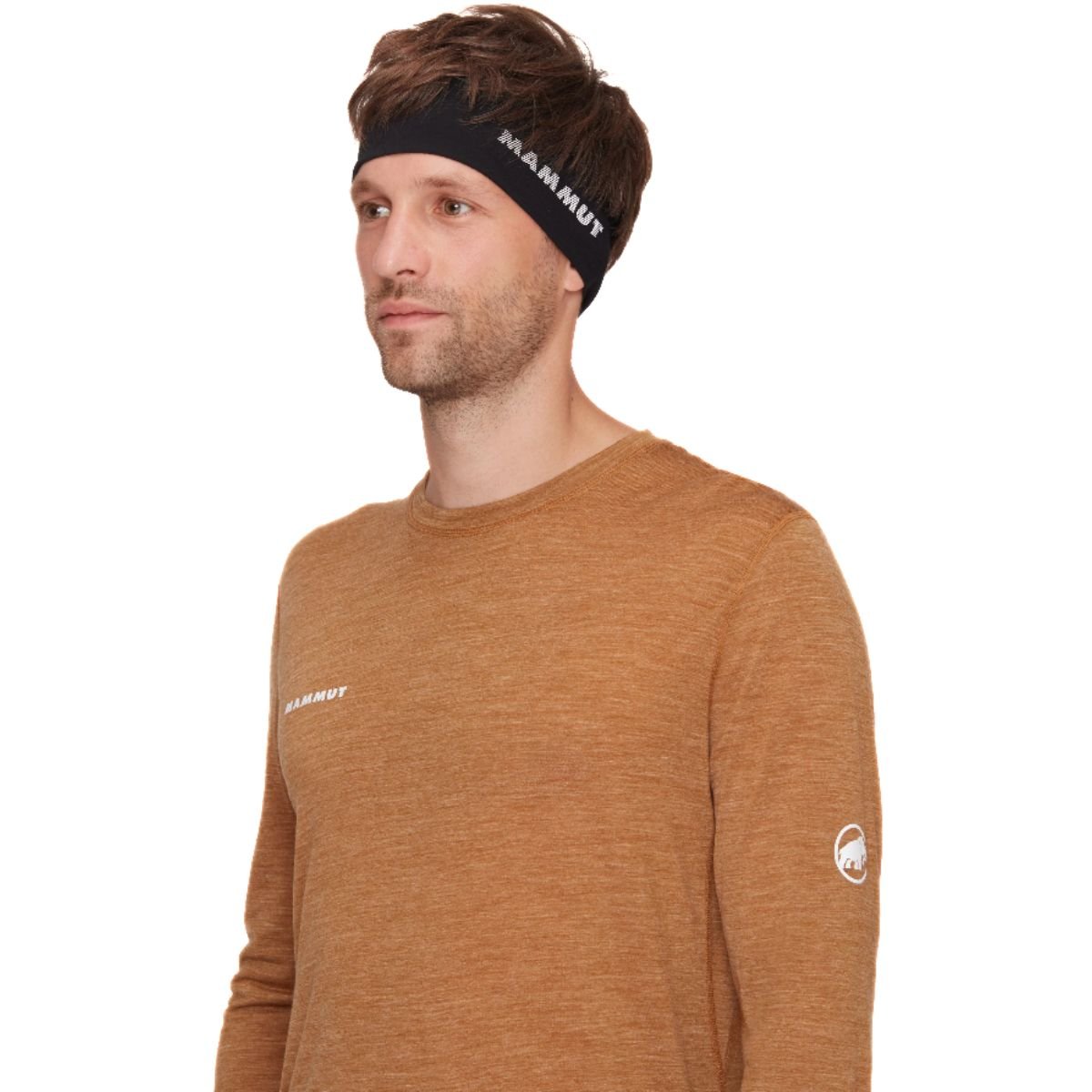 Čelenka Mammut Tree Wool Headband - černá