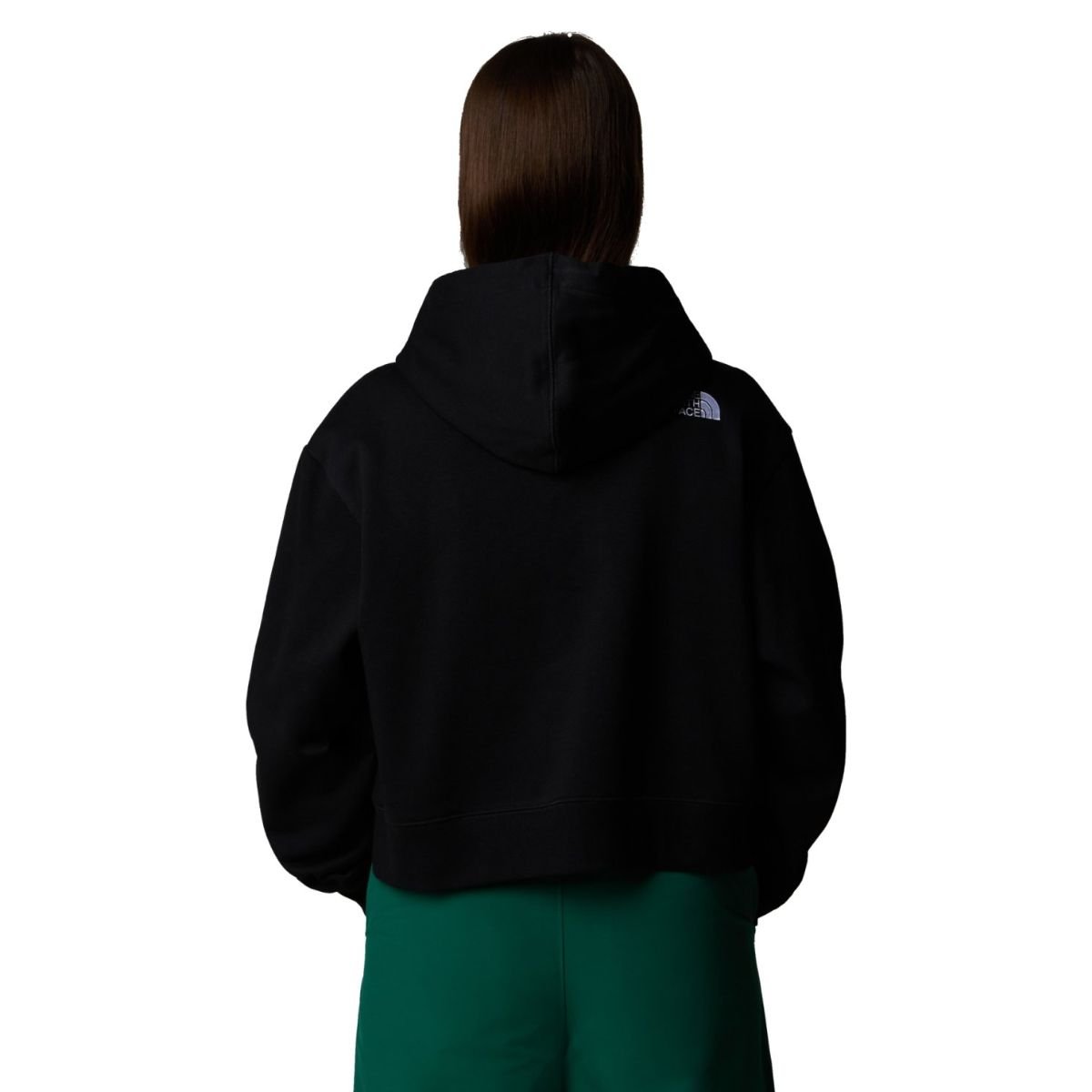 Mikina The North Face Essential Crop Hoodie W - černá