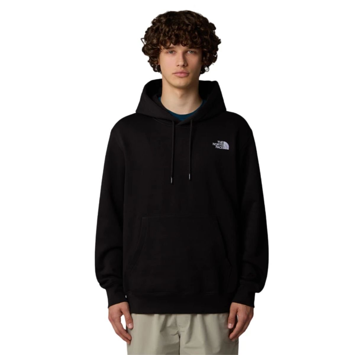 Mikina The North Face Essential Relaxed Hoodie M - černá