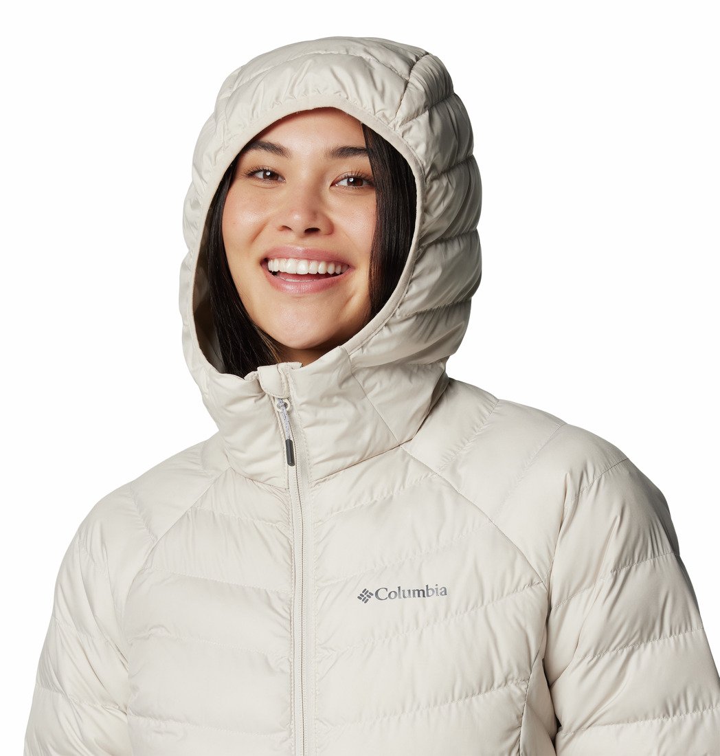 Bunda Columbia Powder Lite™ II Hooded Jacket W - béžová