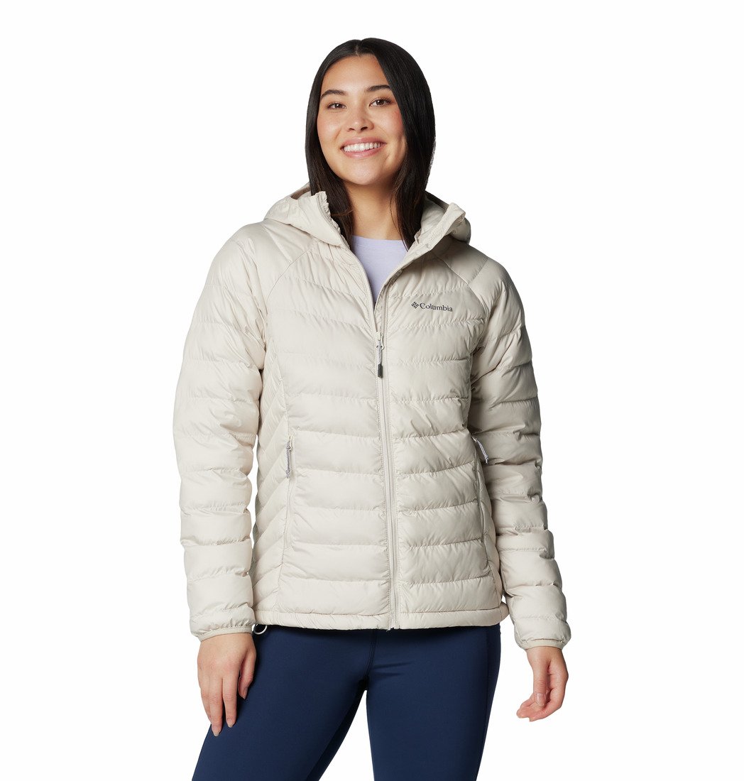 Bunda Columbia Powder Lite™ II Hooded Jacket W - béžová