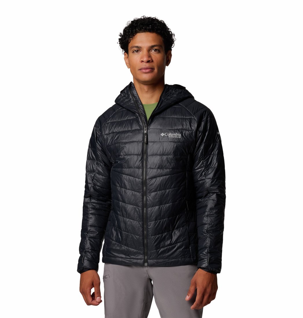 Bunda Columbia Platinum Peak™ II Hooded Jacket M - černá