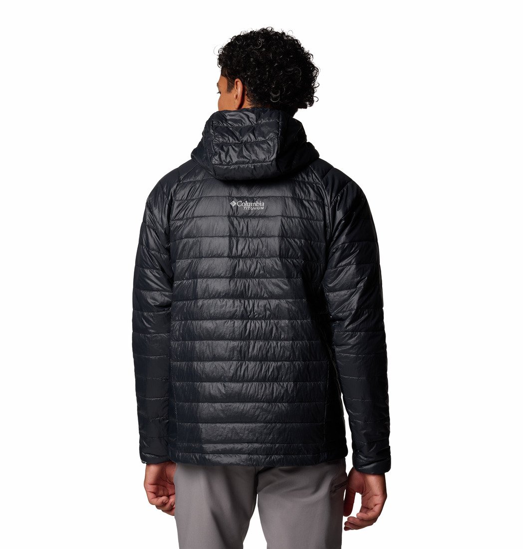 Bunda Columbia Platinum Peak™ II Hooded Jacket M - černá