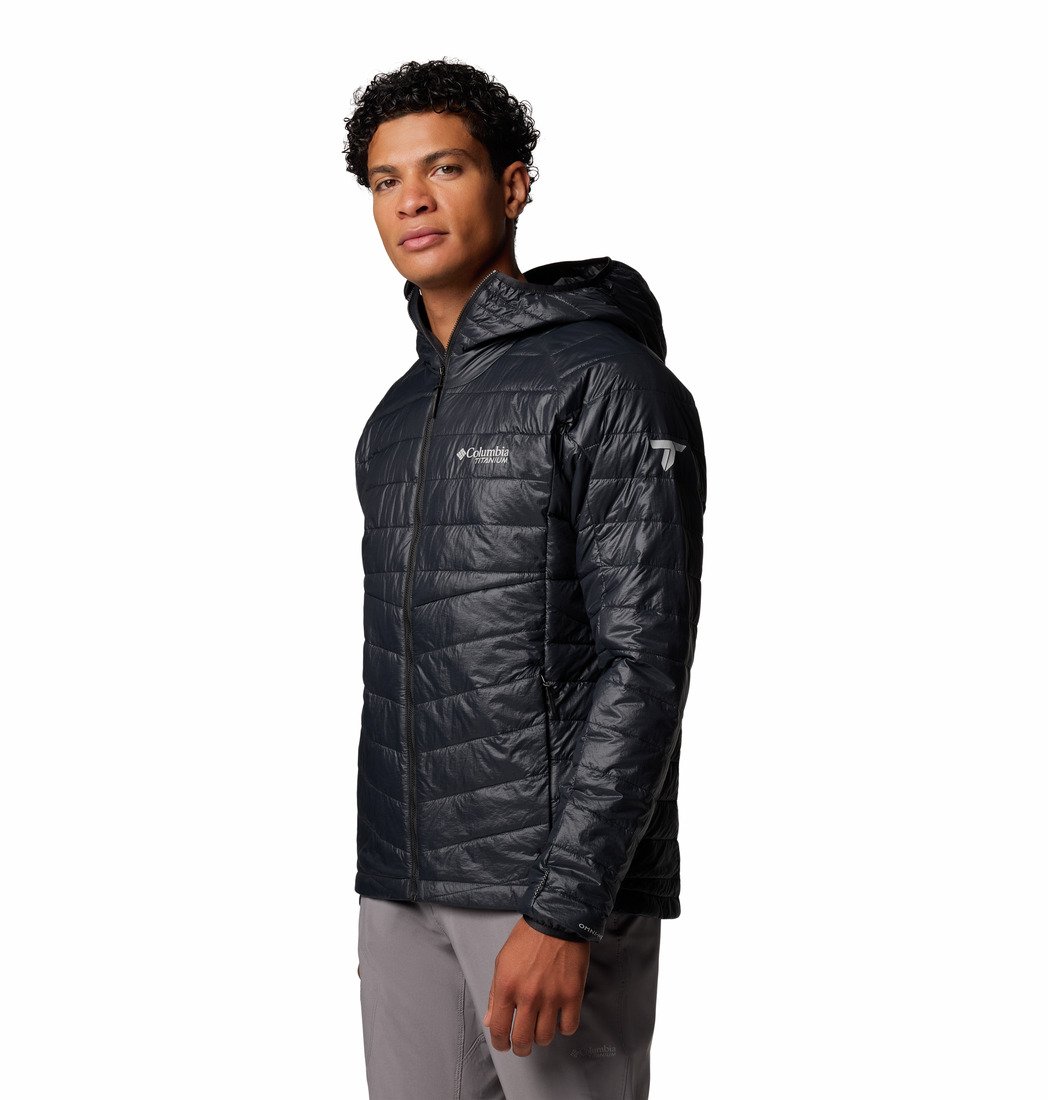 Bunda Columbia Platinum Peak™ II Hooded Jacket M - černá