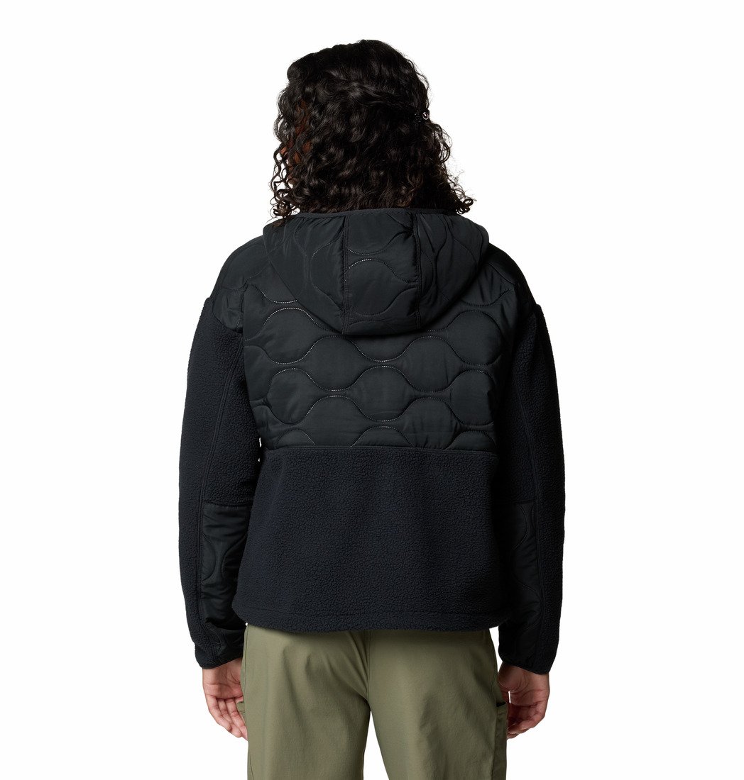 Bunda Columbia Cloud Point™ Hooded Fleece W - černá