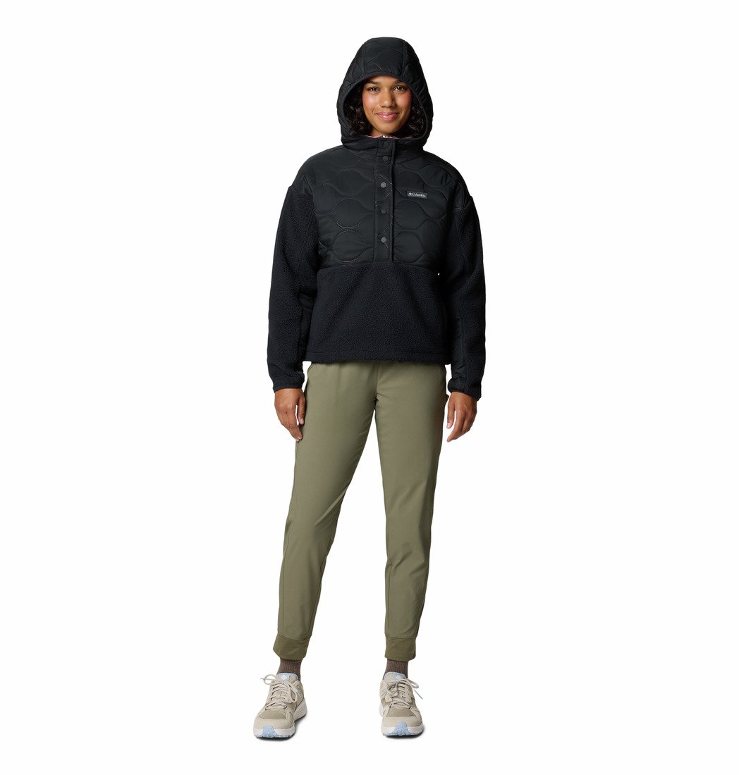 Bunda Columbia Cloud Point™ Hooded Fleece W - černá