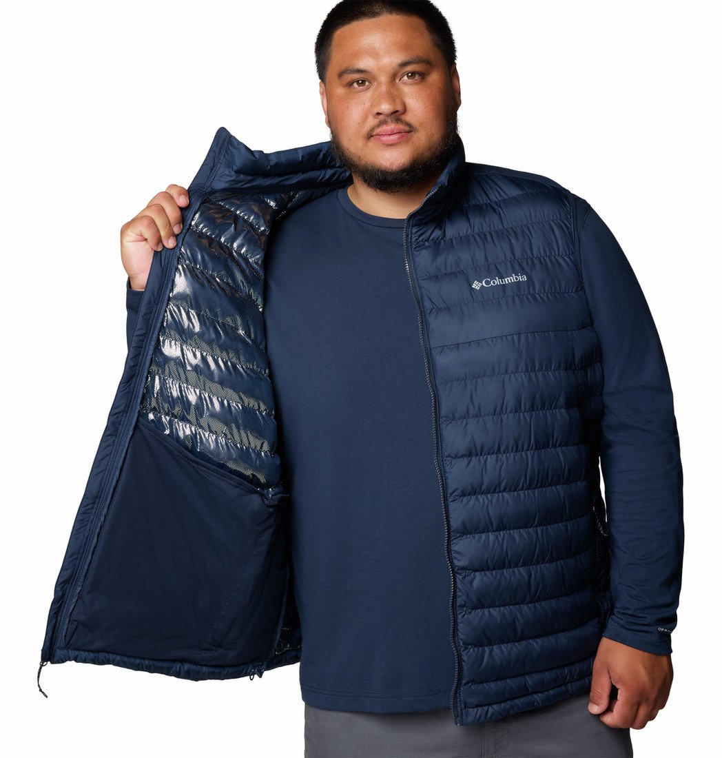 Vesta Columbia Powder Lite™ II Vest M - tmavě modrá (PLUS SIZE)