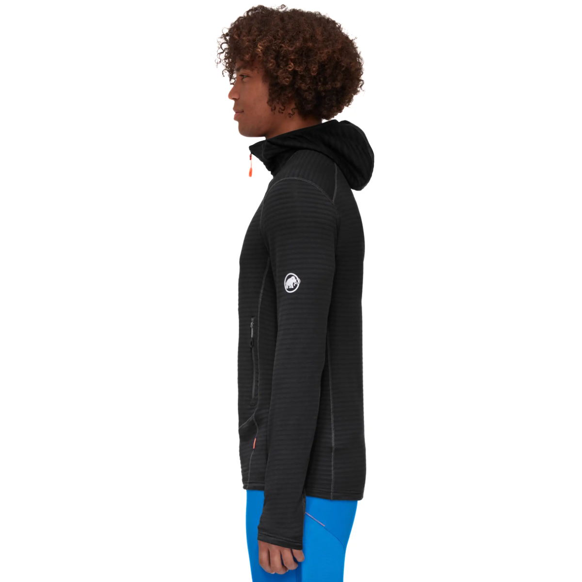 Mikina Mammut Taiss Light ML Hooded Jacket M - černá