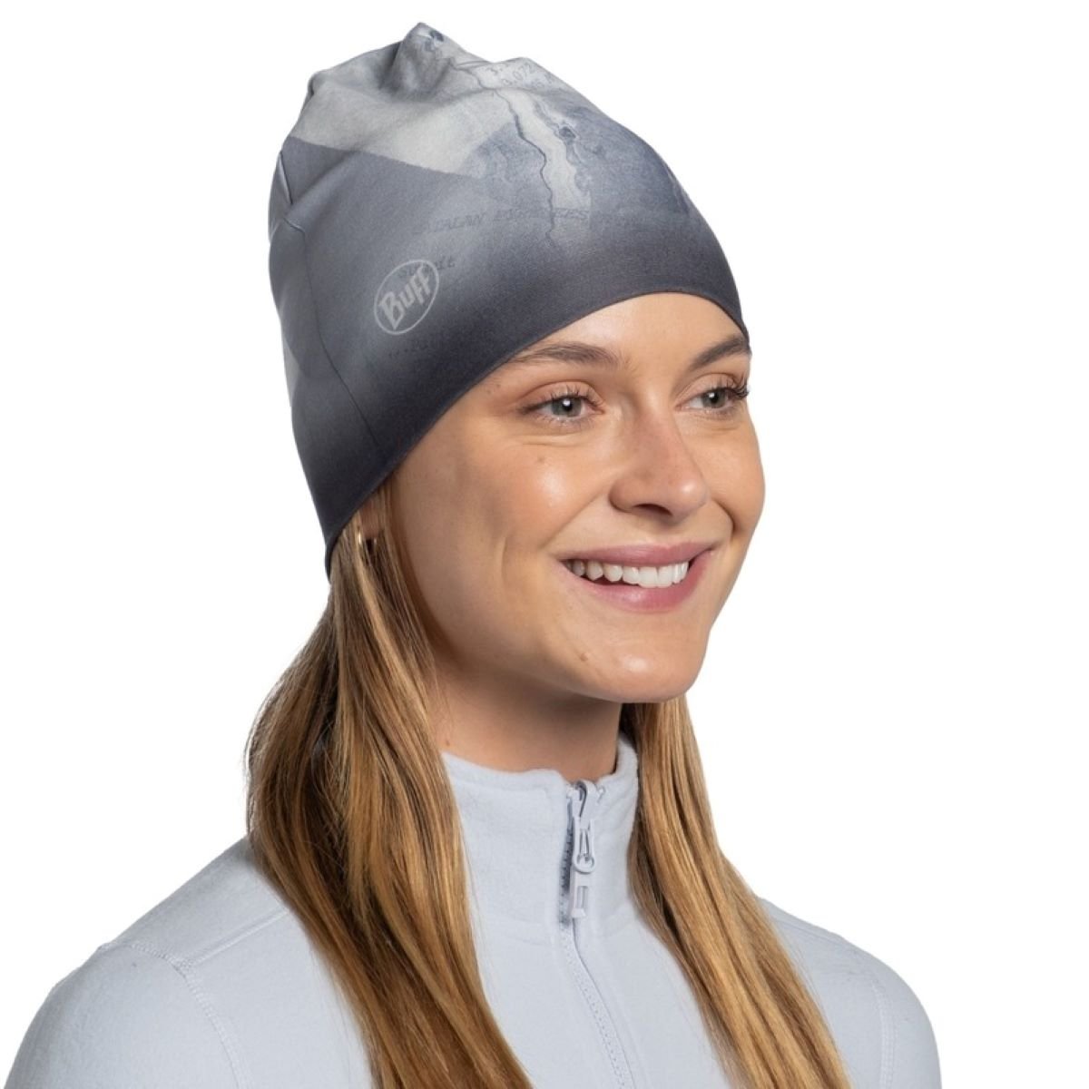 Čepice Buff EcoStretch Beanie - šedá