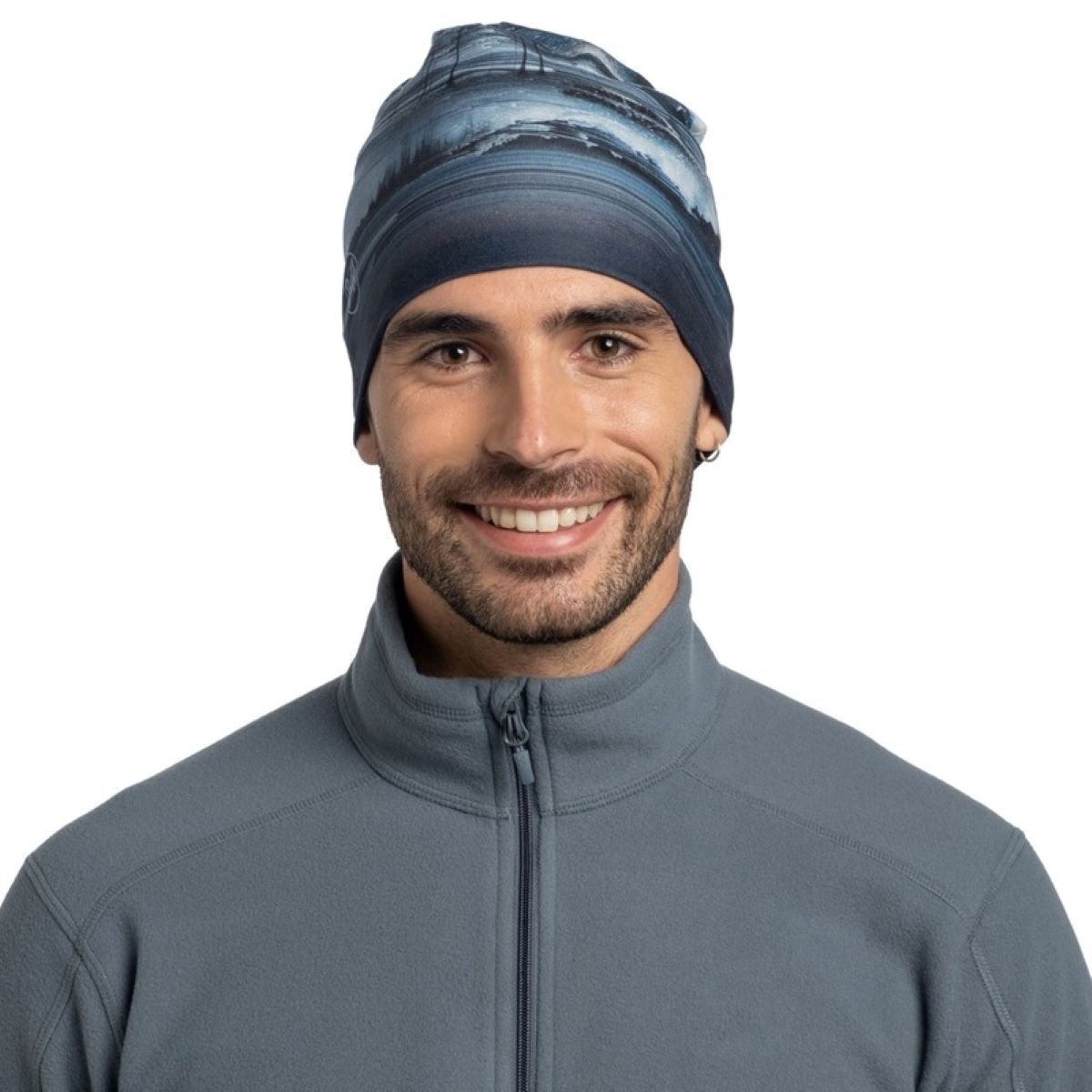 Čepice Buff EcoStretch Beanie - modrá