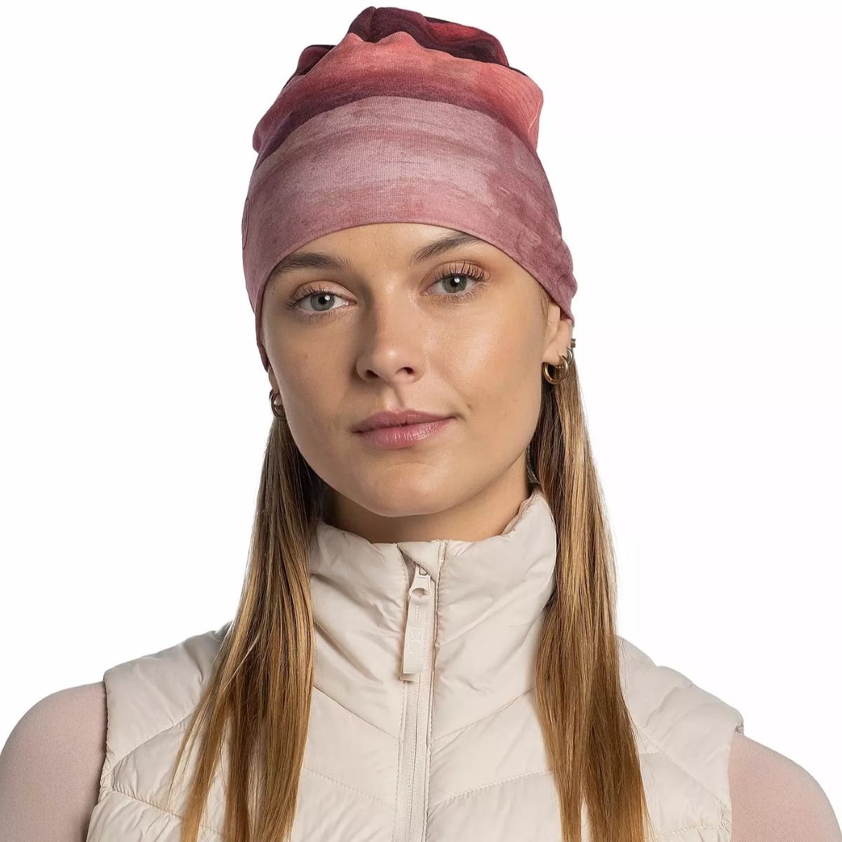 Čepice Buff EcoStretch Beanie - růžová