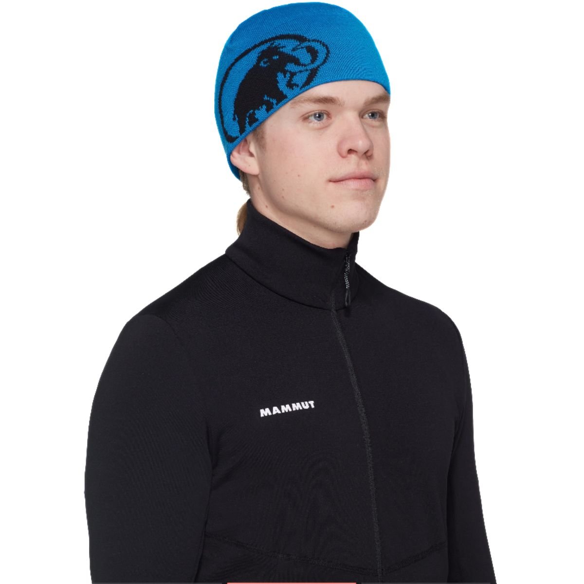 Čepice Mammut Tweak Beanie - modrá/černá