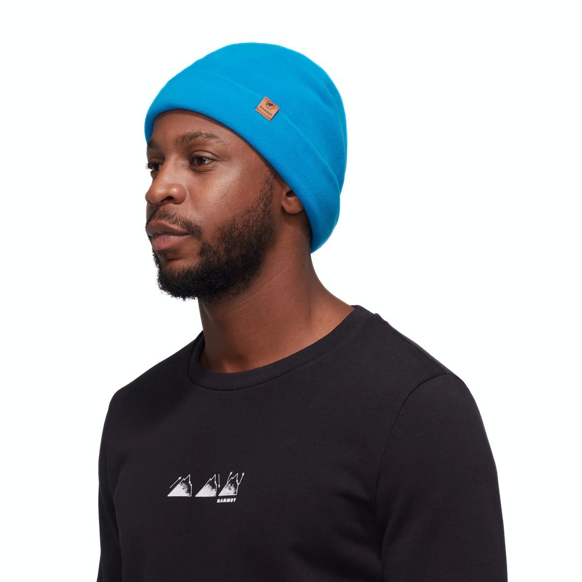 Čepice Mammut Fleece Beanie - modrá