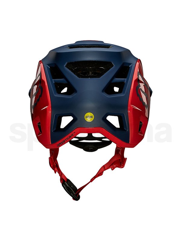 Cyklo helma Fox Speedframe Pro Helmet Mips - šedá/červená