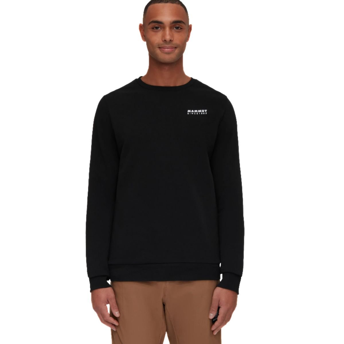 Mikina Mammut Core ML Crew Neck 1862 M - černá