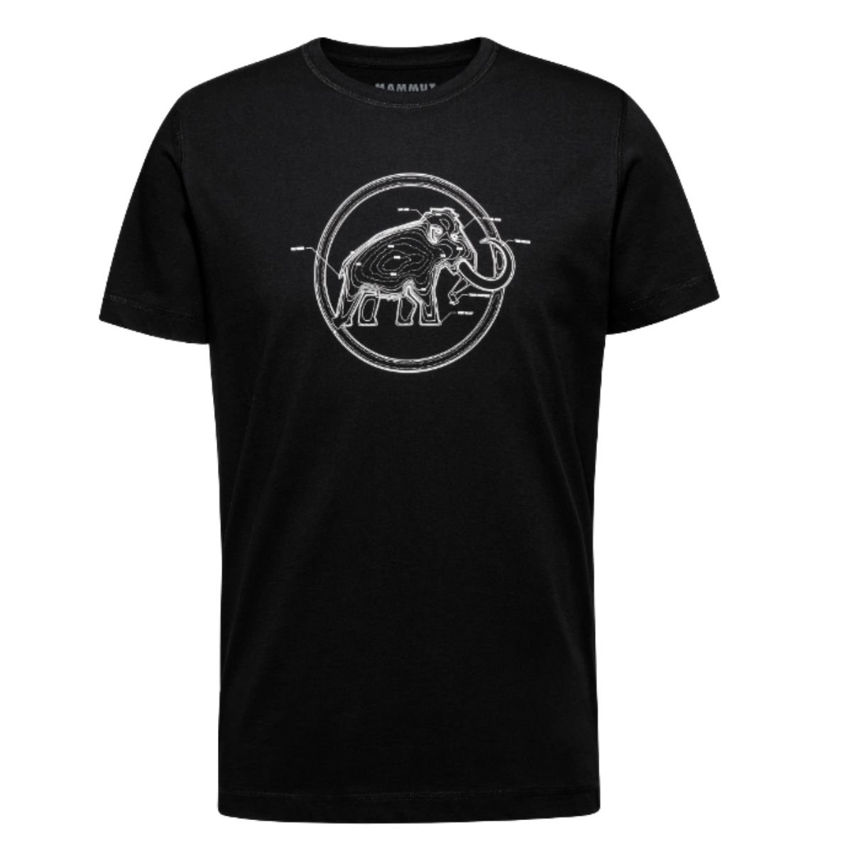 Tričko Mammut Core T-Shirt Lines M - černá