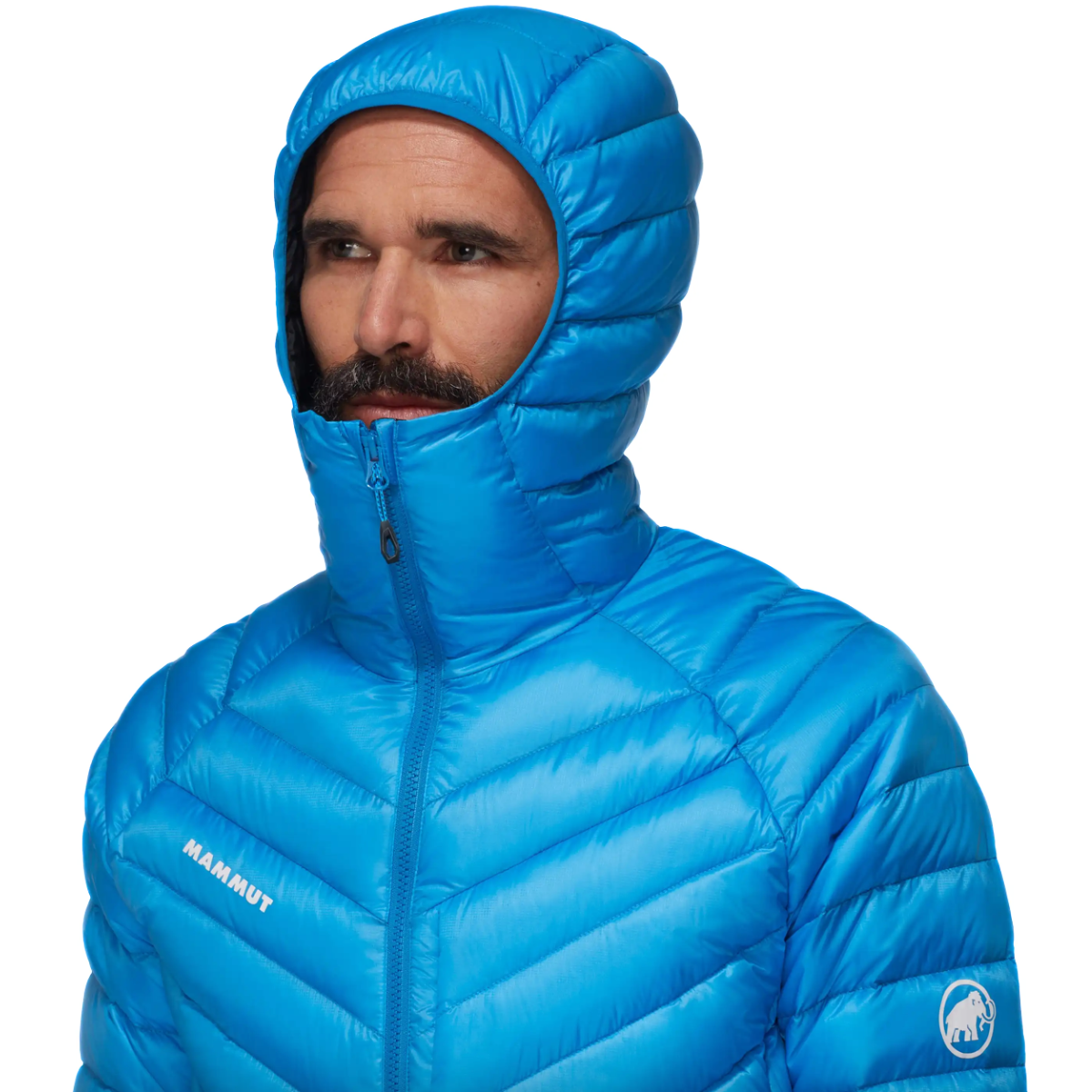 Bunda Mammut Broad Peak IN Hooded Jacket M - modrá