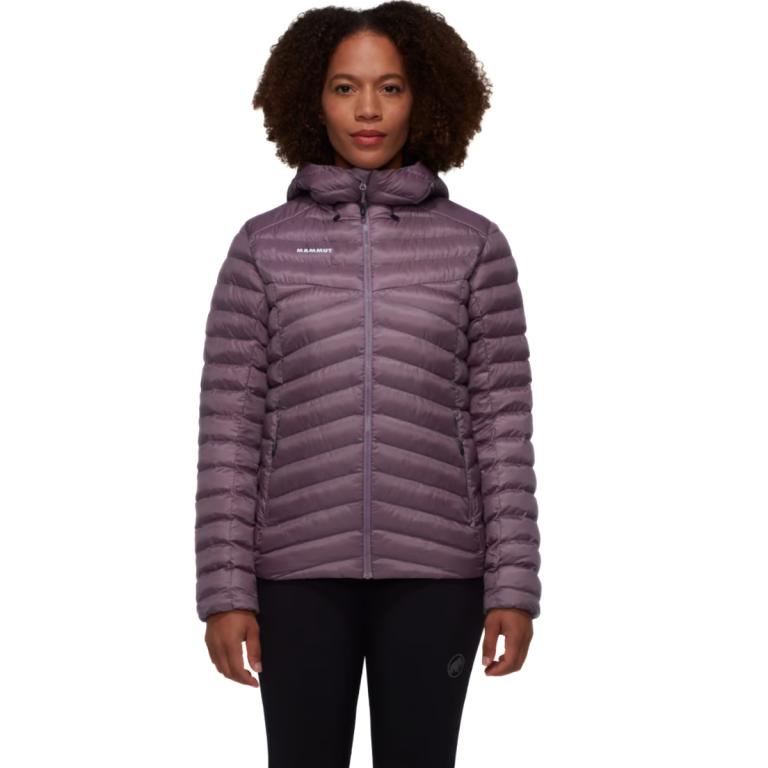 Bunda Mammut Albula IN Hooded Jacket W - fialová