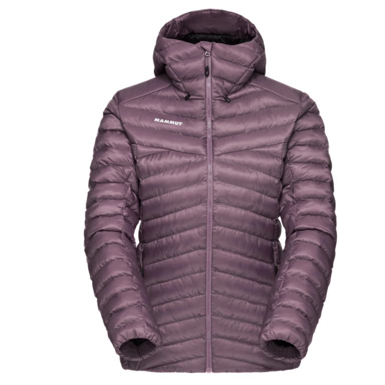 Bunda Mammut Albula IN Hooded Jacket W - fialová