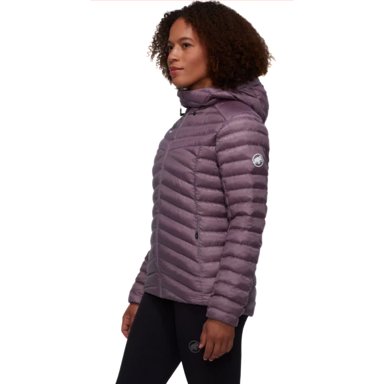 Bunda Mammut Albula IN Hooded Jacket W - fialová