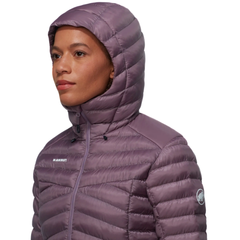 Bunda Mammut Albula IN Hooded Jacket W - fialová