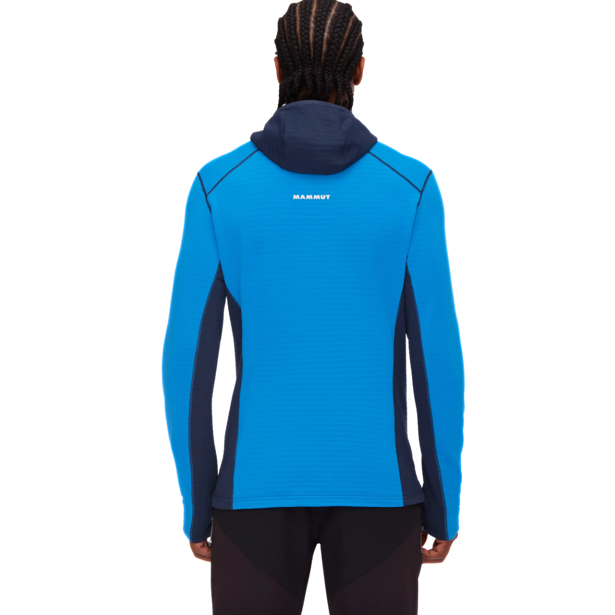 Mikina Mammut Taiss Light ML Hooded Jacket M - modrá