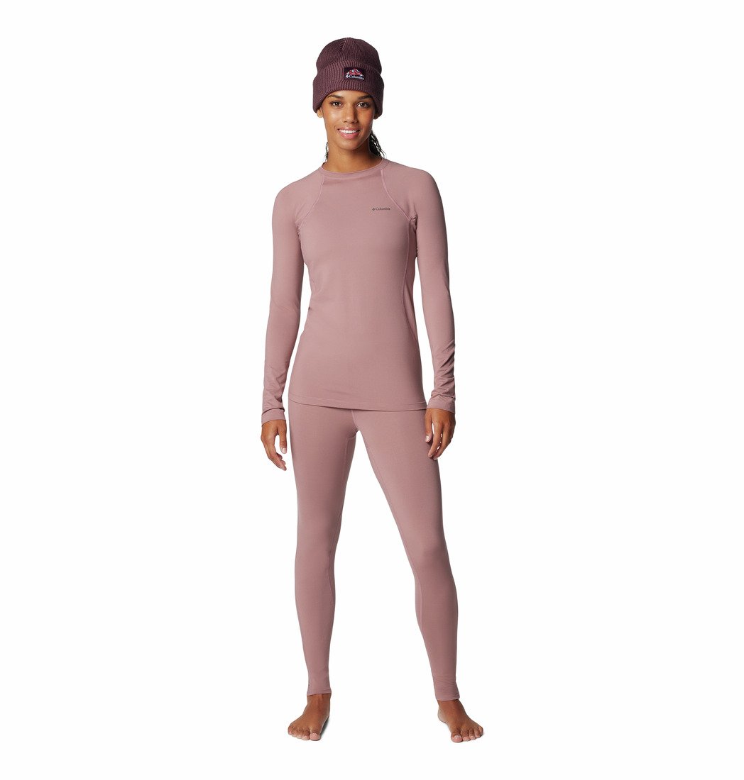 Tričko Columbia Midweight Stretch Long Sleeve Top W - růžová