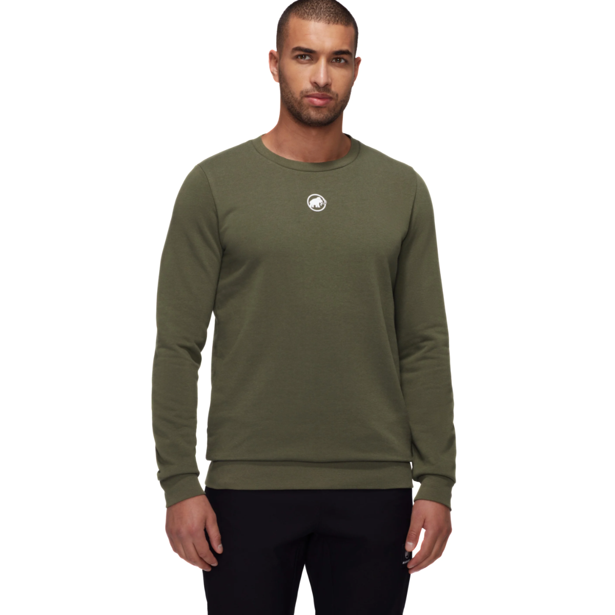 Mikina Mammut Core ML Crew Neck Original M - zelená