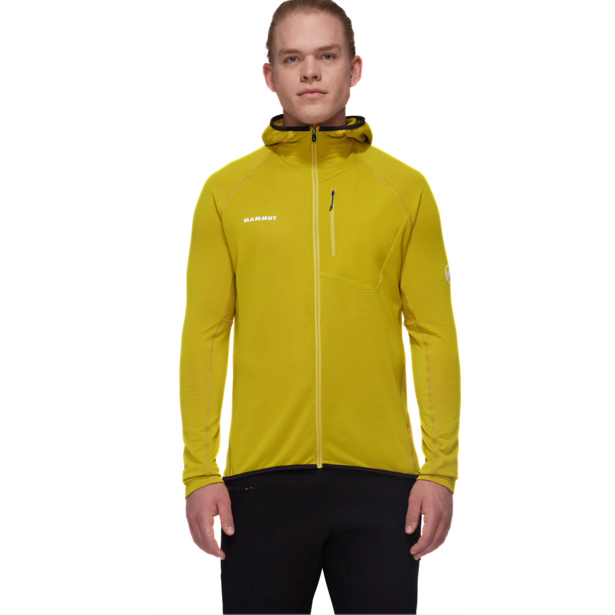 Mikina Mammut Aenergy Light ML Hooded Jacket M - žlutá