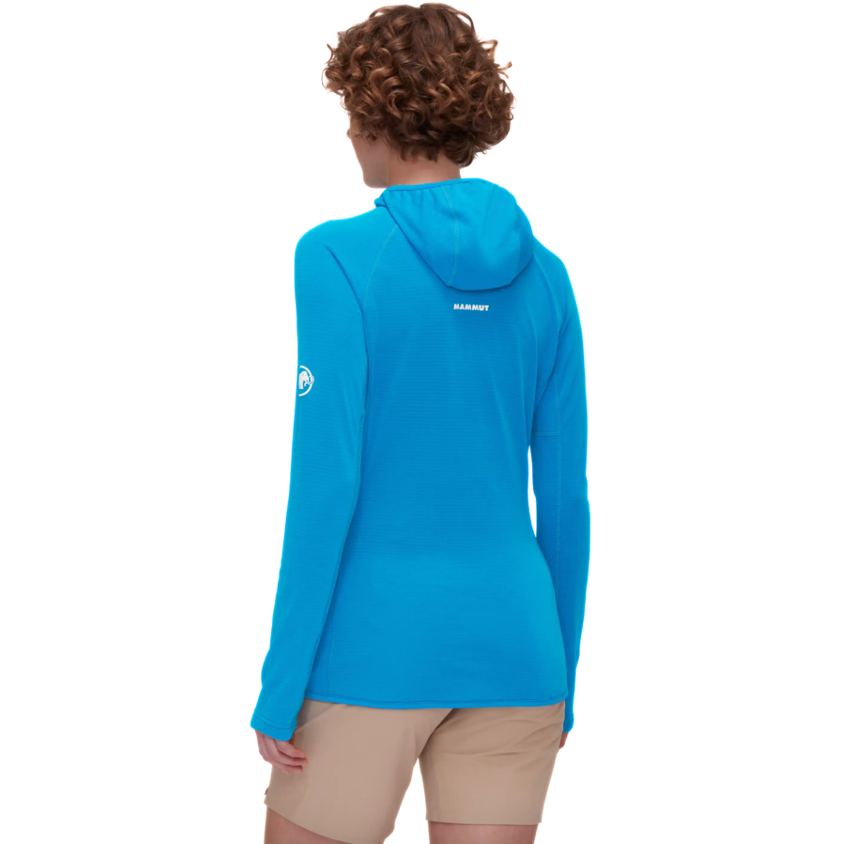 Mikina Mammut Aenergy Light ML Hooded Jacket W - modrá