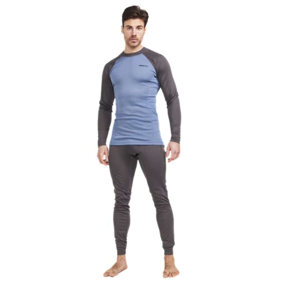 Tričko Craft Core Warm Baselayer LS M - šedá