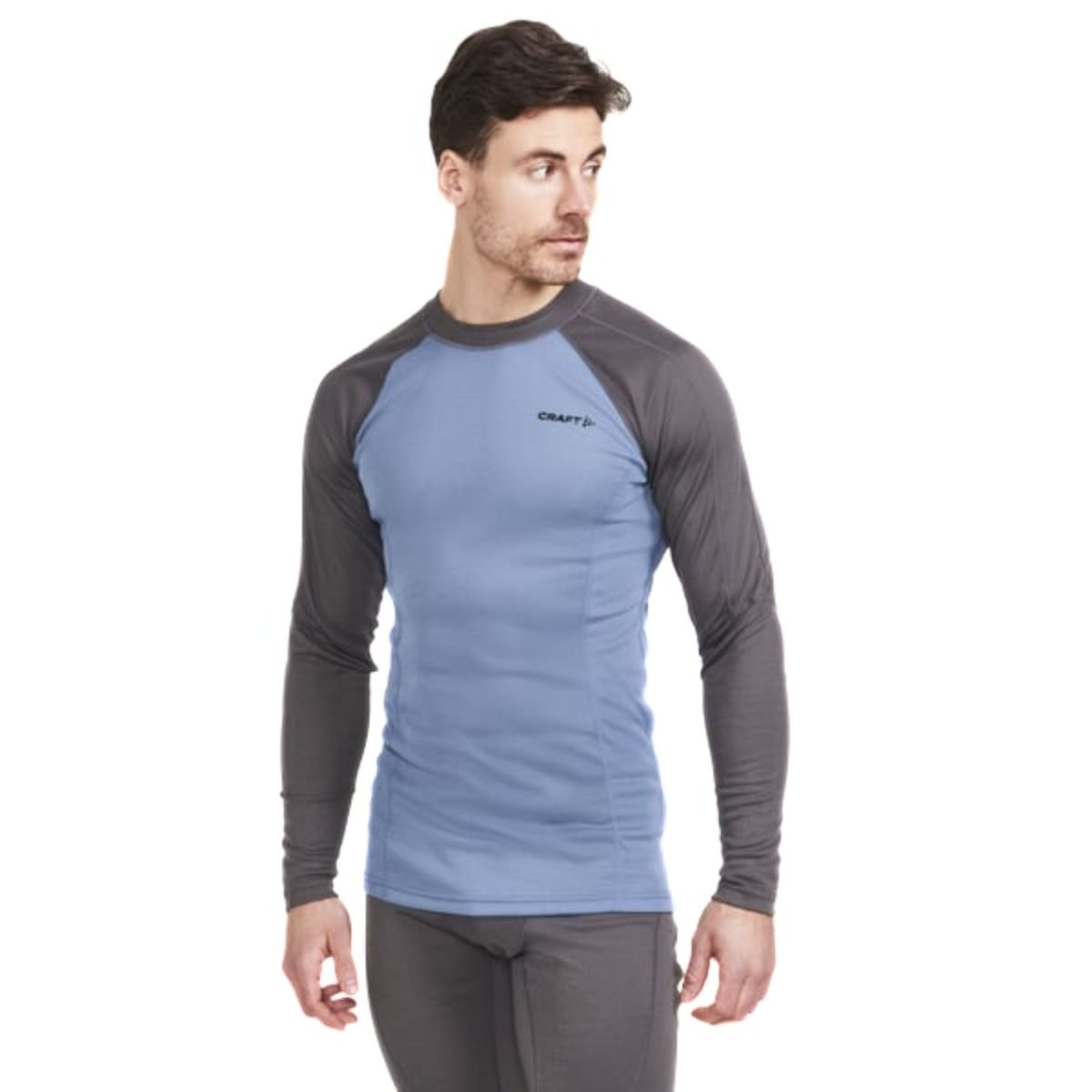 Tričko Craft Core Warm Baselayer LS M - šedá