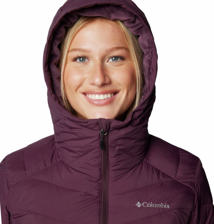 Bunda Columbia Joy Peak™ II Hooded Jacket W - fialová