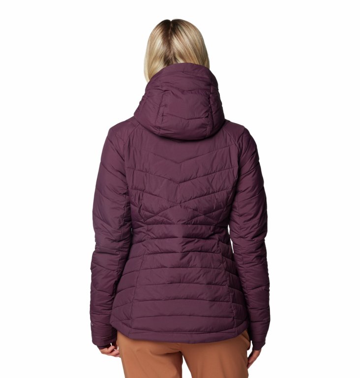 Bunda Columbia Joy Peak™ II Hooded Jacket W - fialová